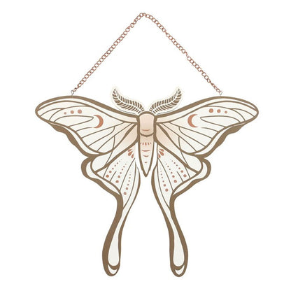 Luna Moth Hanging Sign