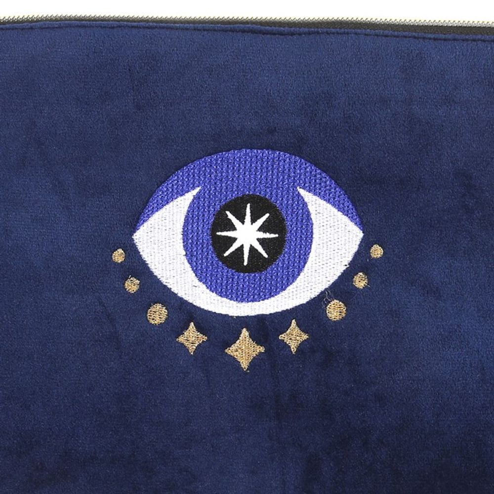 All Seeing Eye Velvet Make Up Bag