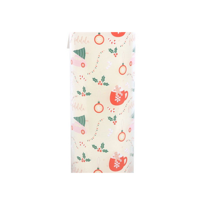 Sugarplum Fun Christmas Print Tube Candle