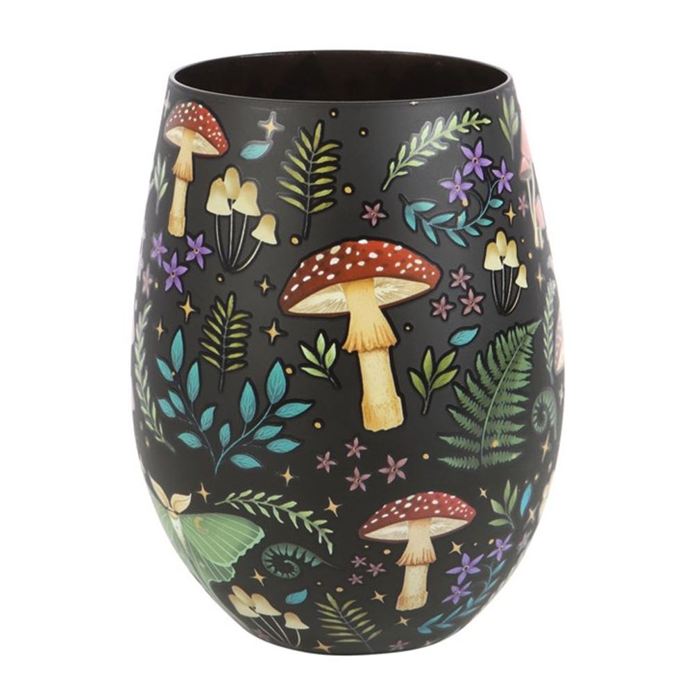 Dark Forest Print Stemless Glass