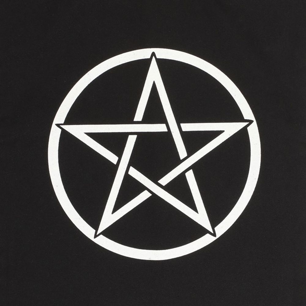 Pentagram Polycotton Tote Bag