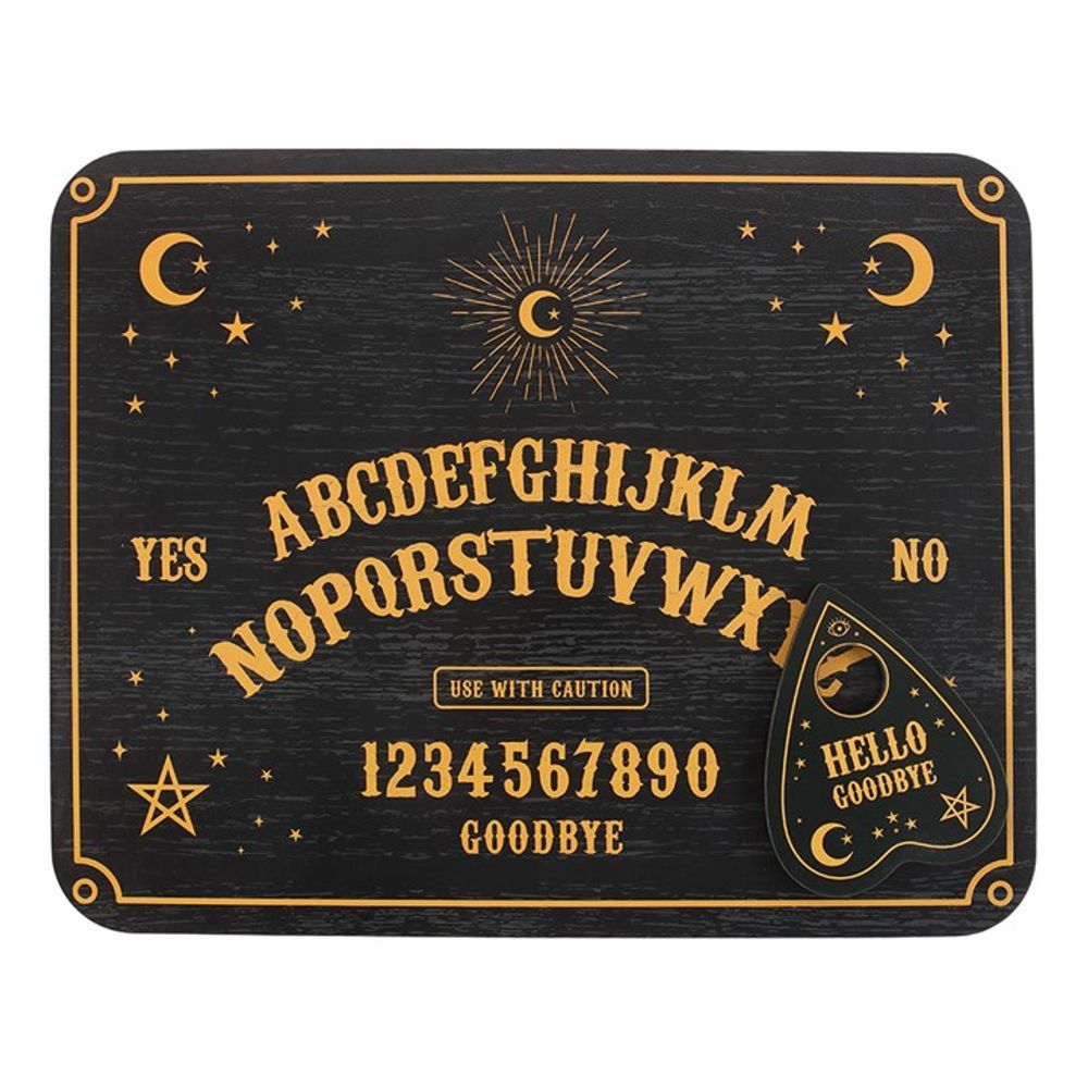 Black Talking Board with Planchette