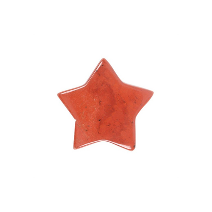 Red Jasper Crystal Star in a Bag