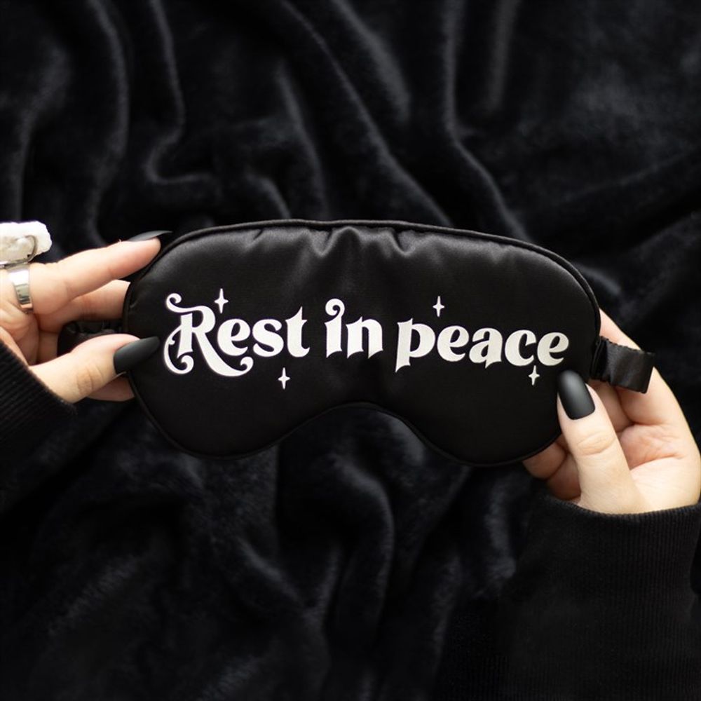 Rest in Peace Satin Sleep Mask