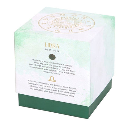 Libra Sweet Jasmine Gemstone Zodiac Candle