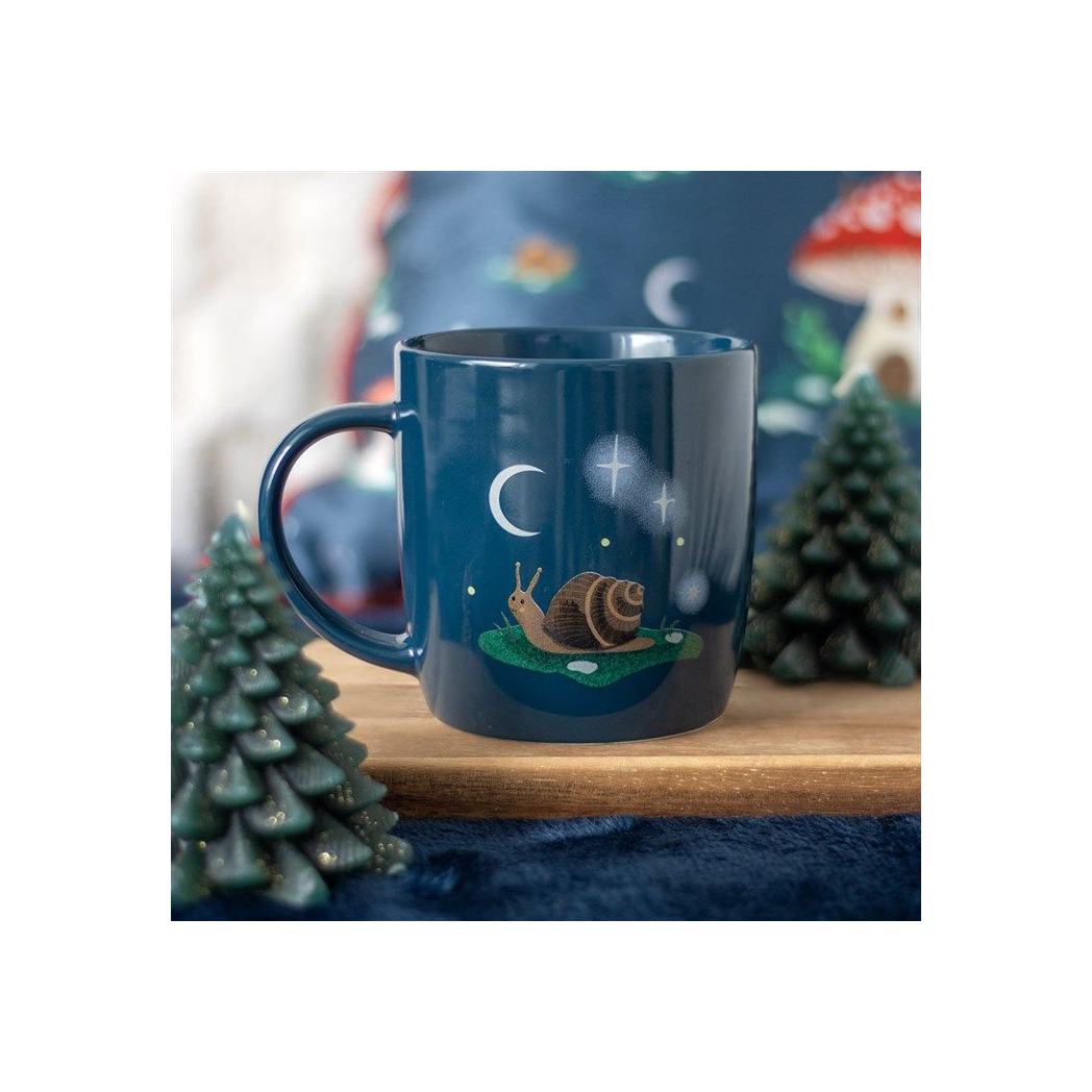 Gnome Sweet Gnome Snail Mug