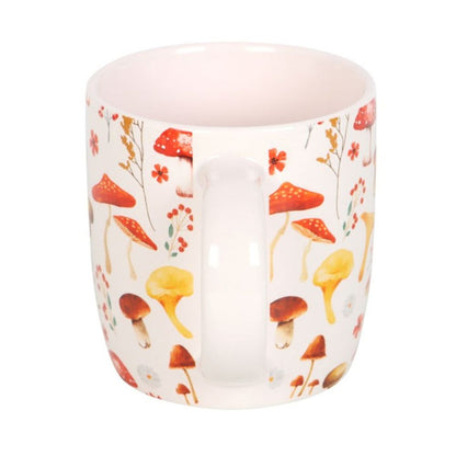 All Over Mushroom Print Mug