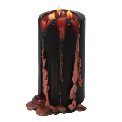 Large Vampire Blood Pillar Candle