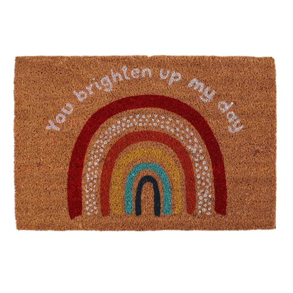 Rainbow Natural Doormat