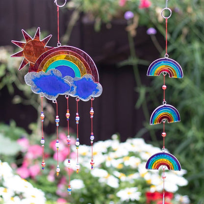 Sun and Rainbow Suncatcher 35cm