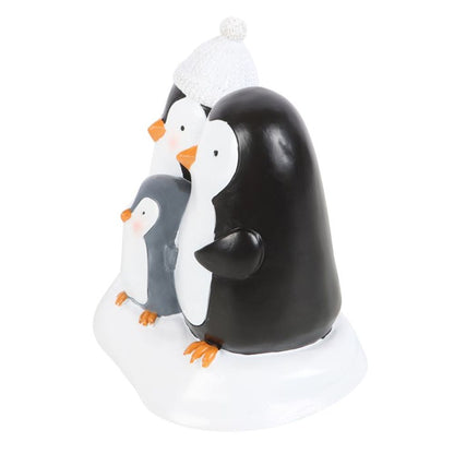 Penguin Family Resin Ornament