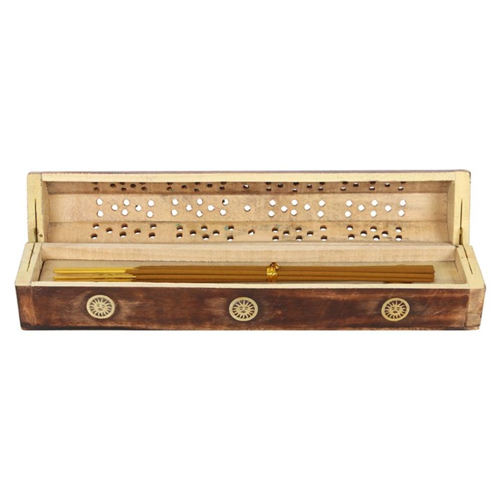 Sun Wooden Patchouli & Orange Incense Box Set