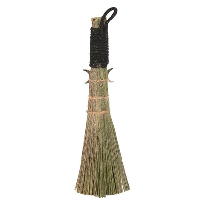 Broom with Triple Moon Charm 20cm