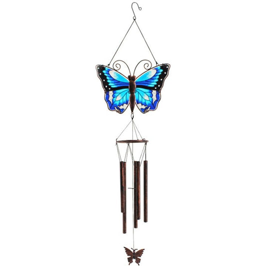 Blue Butterfly Windchime