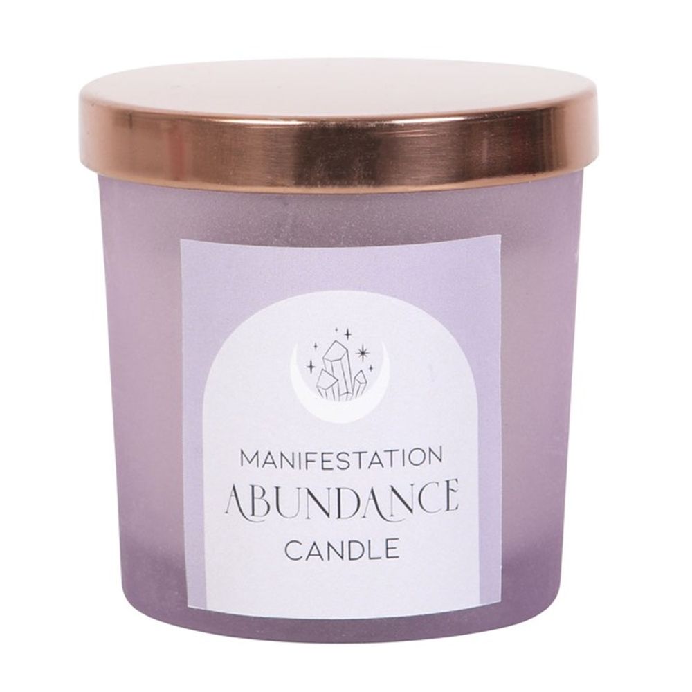 Abundance French Lavender Crystal Chip Candle