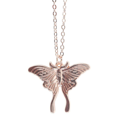 Luna Moth Pendant Necklace