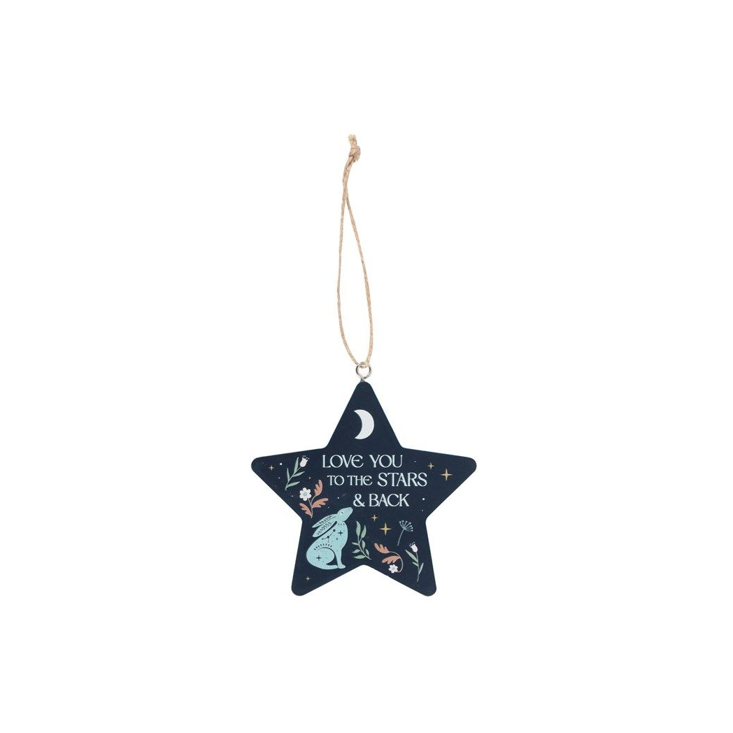 Love You to the Stars and Back Hare Hanging Decoration