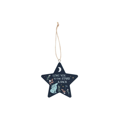 Love You to the Stars and Back Hare Hanging Decoration